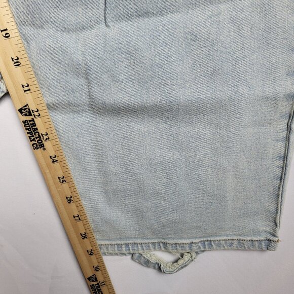 Wild Fable Jeans Women's Plus Size 24 Blue Distressed Super High Rise Straight - Picture 6 of 8